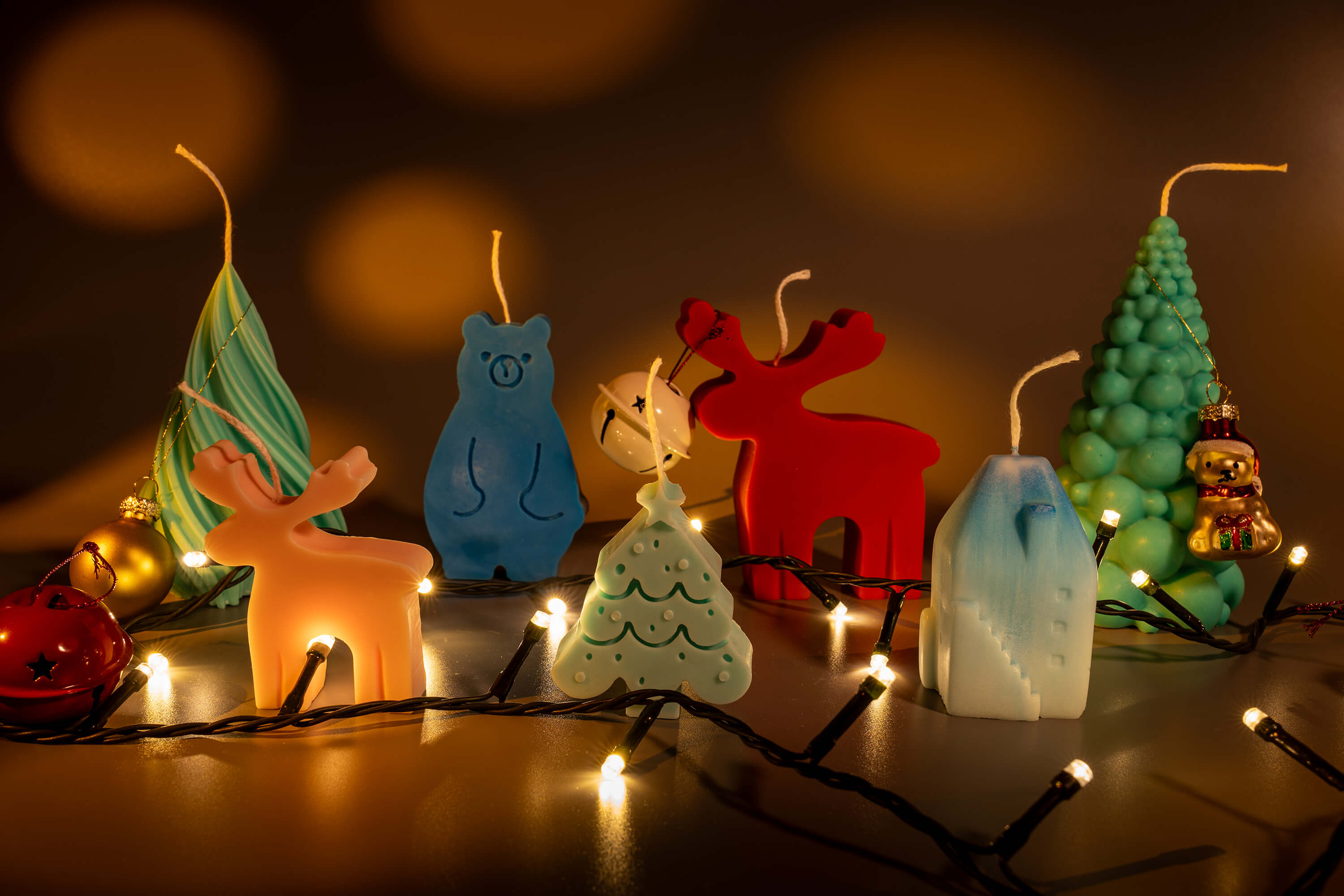 Новогодние свечи