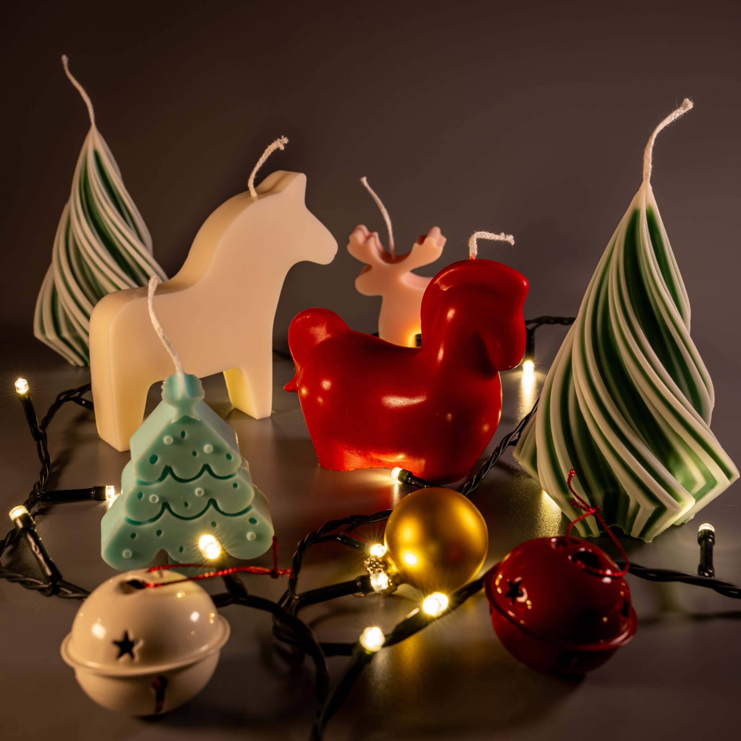 Новогодние свечи